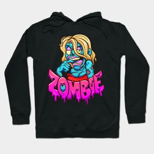 Female Cartoon zombie Hoodie